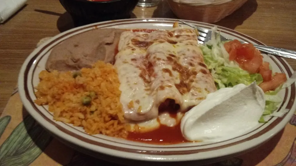 Ricas Enchiladas de Pollo